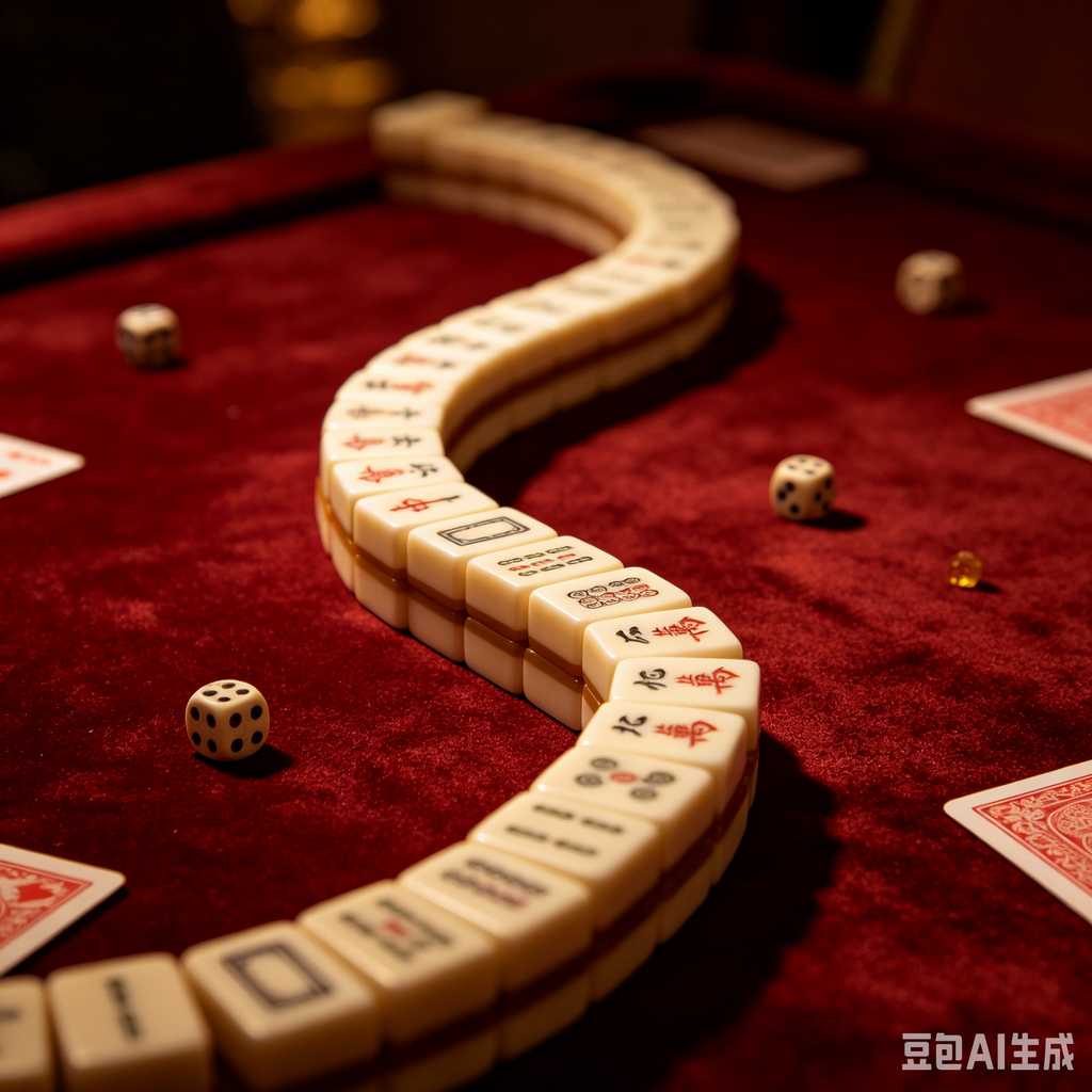 trendy color mahjong set